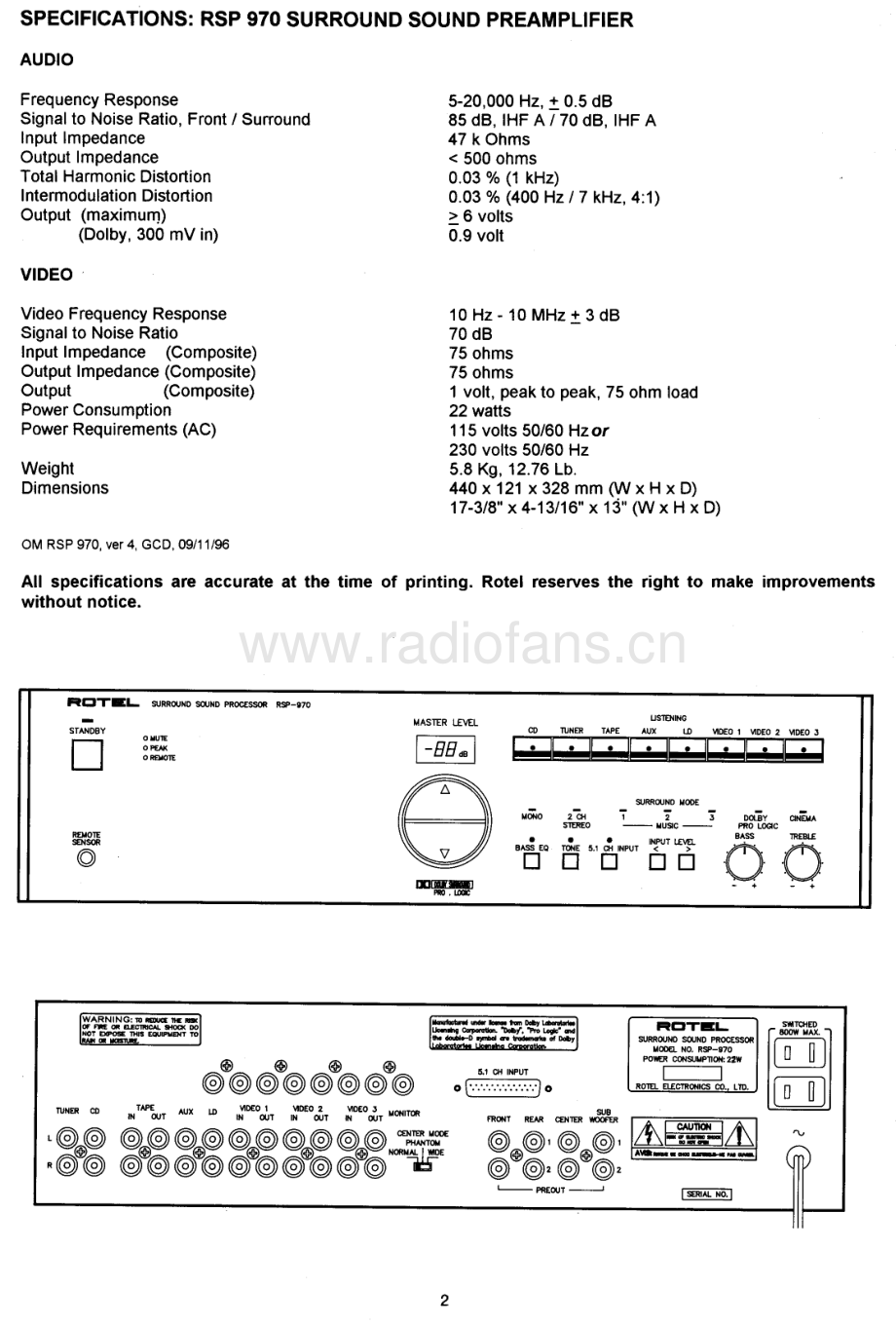 Rotel-RSP970-ssp-sm 维修电路原理图.pdf_第3页