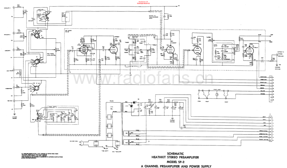 Heathkit-SP2-pre-sch 维修电路原理图.pdf_第1页