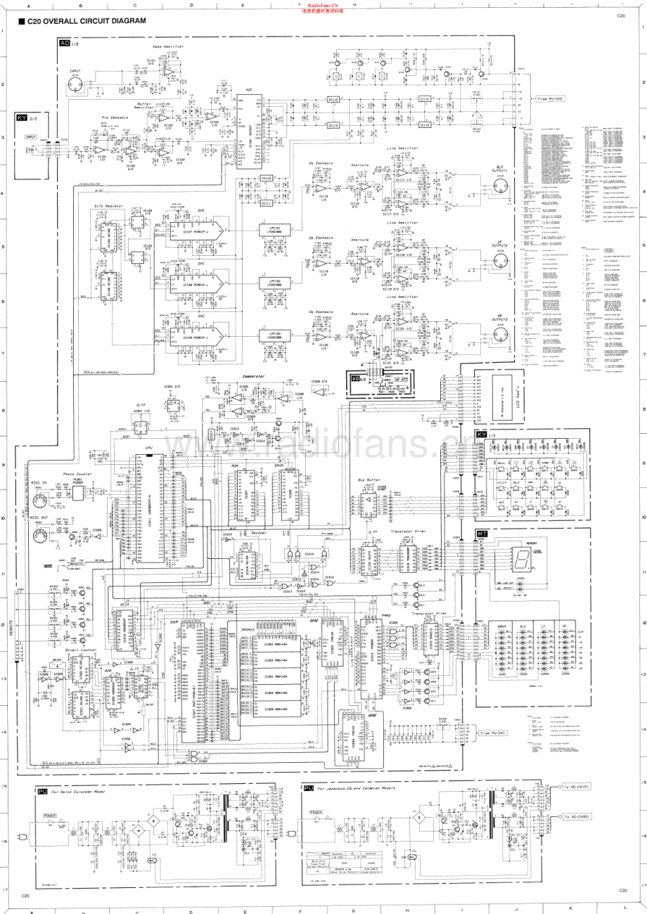 Yamaha-C20-pwr-sch(1) 维修电路原理图.pdf_第1页