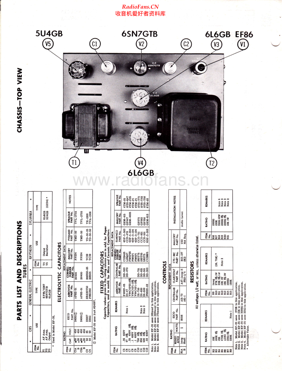 Eico-HF35-pwr-sm维修电路原理图.pdf_第1页