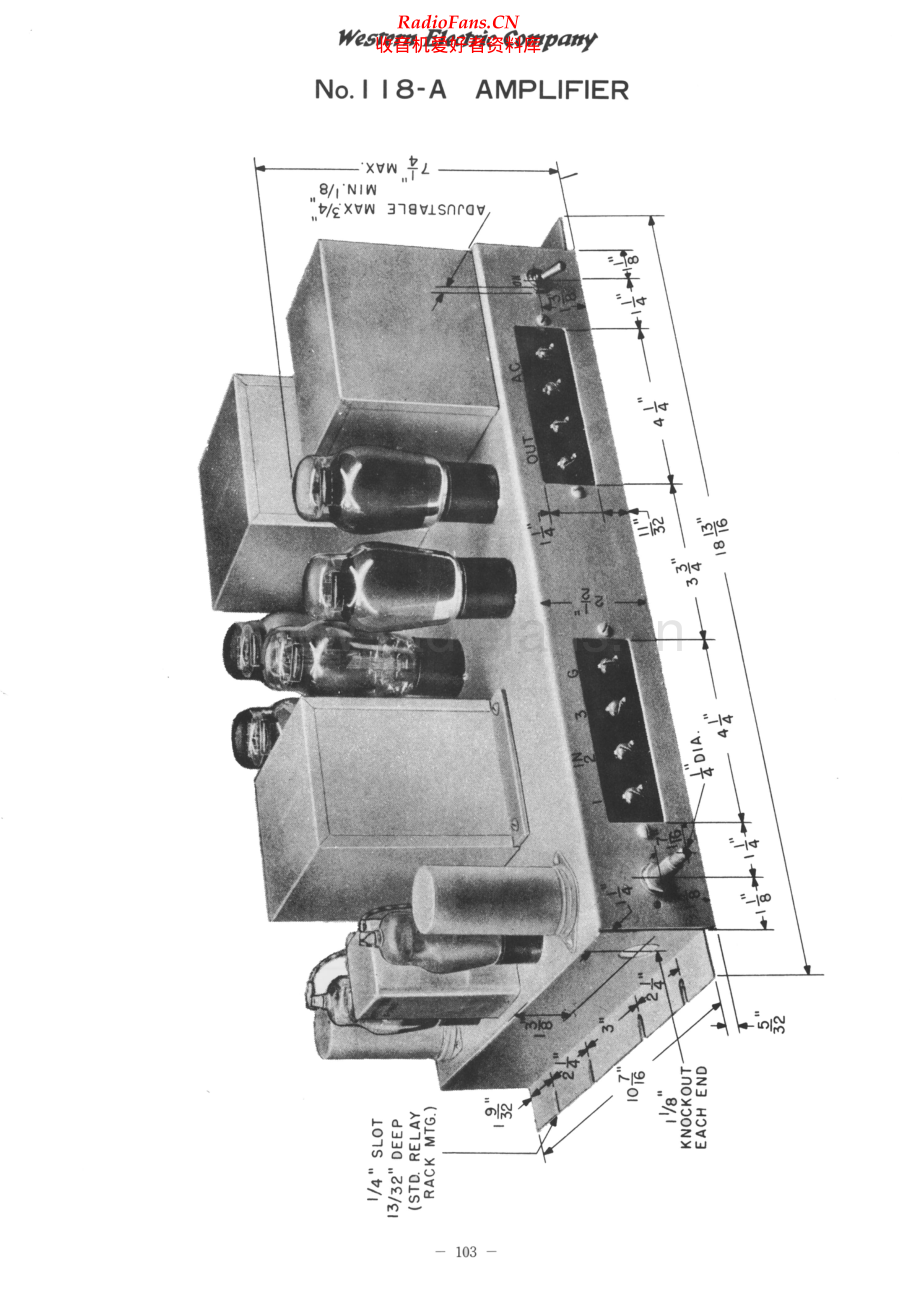 WesternElectric-118A-pwr-sch 维修电路原理图.pdf_第1页