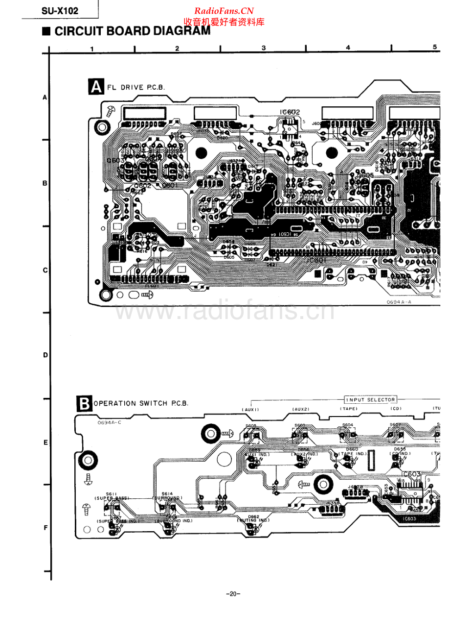 Technics-SUX102-int-sch 维修电路原理图.pdf_第1页