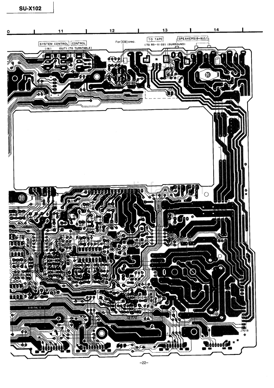 Technics-SUX102-int-sch 维修电路原理图.pdf_第3页