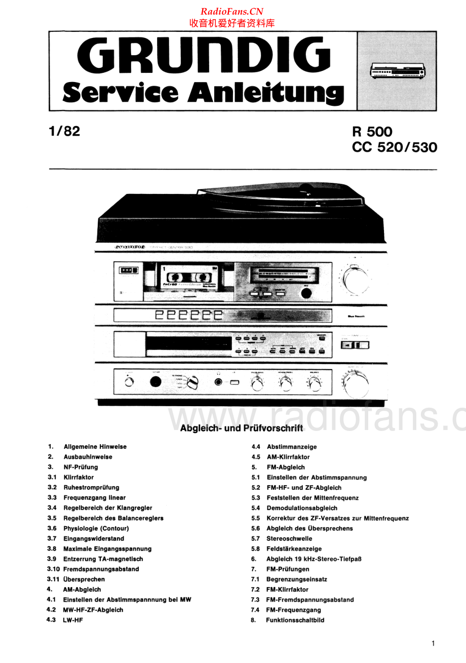 Grundig-CC520-mc-sm维修电路原理图.pdf_第1页