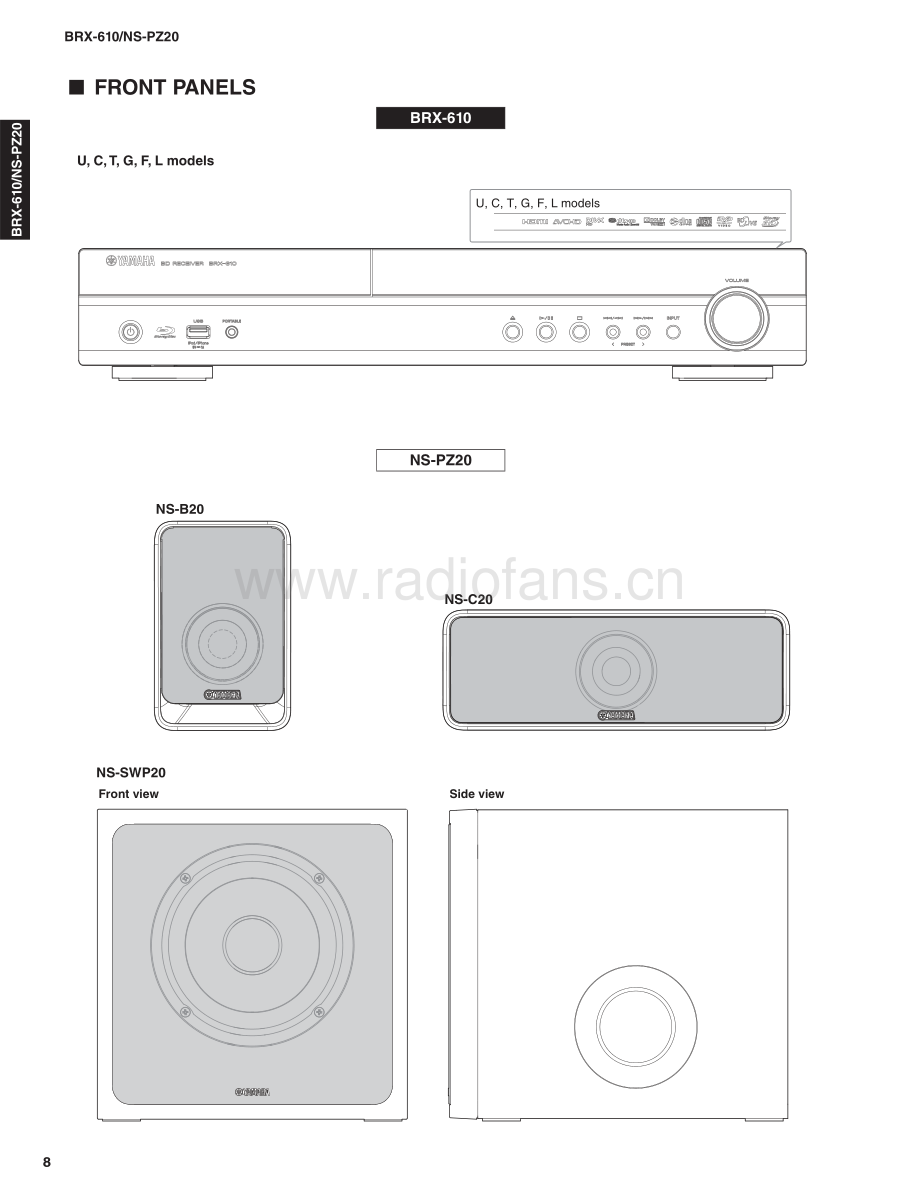 Yamaha-BDX610-hts-sm(1) 维修电路原理图.pdf_第3页