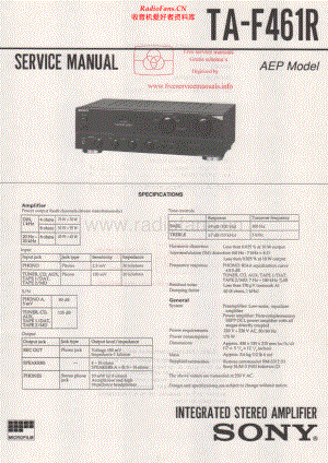 Sony-TAF461R-int-sm 维修电路原理图.pdf