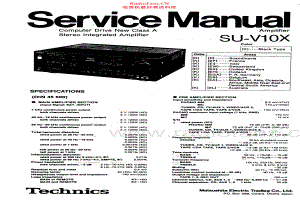 Technics-SUV10X-int-sm(1) 维修电路原理图.pdf