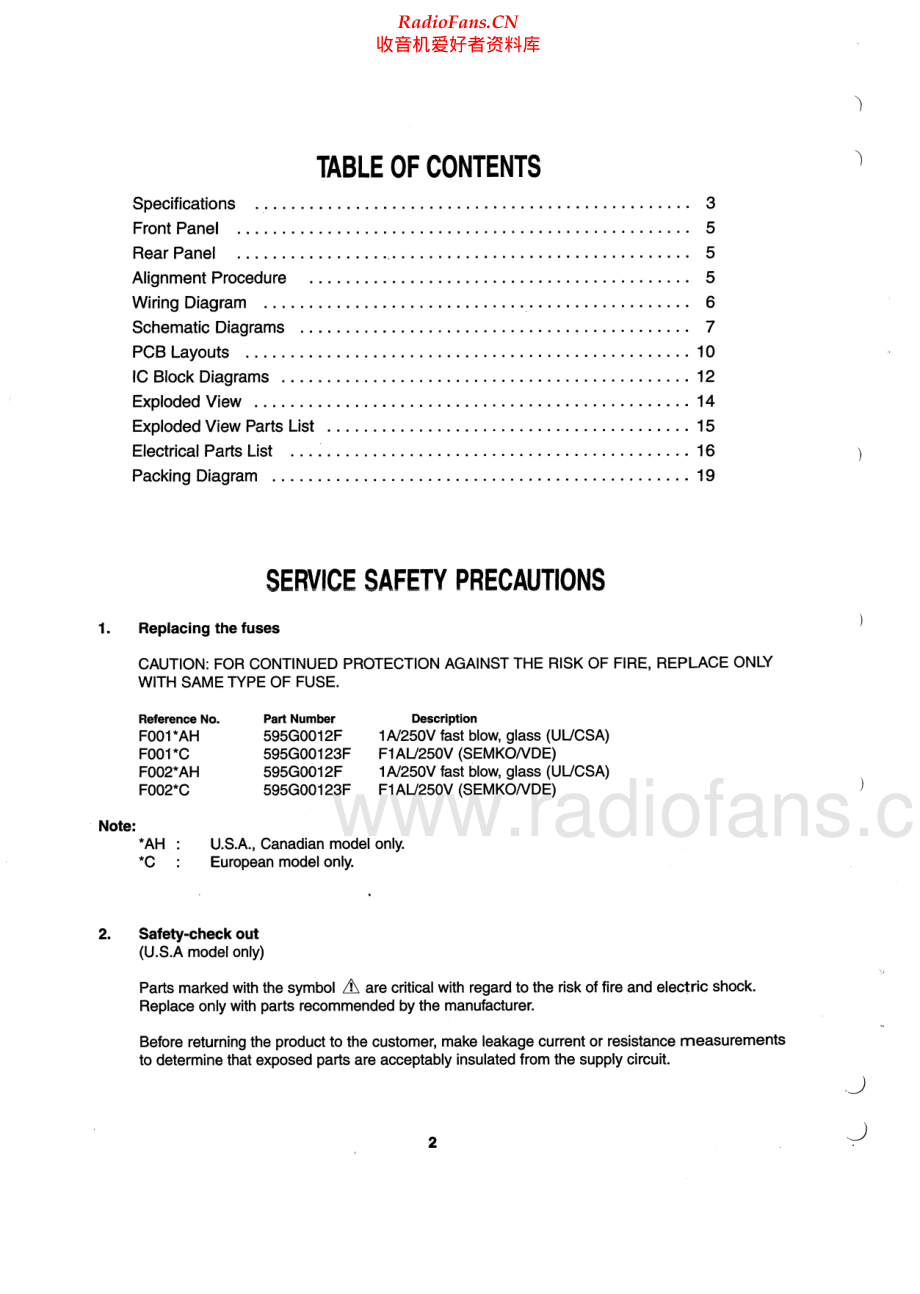 NAD-910-avr-sm 维修电路原理图.pdf_第2页