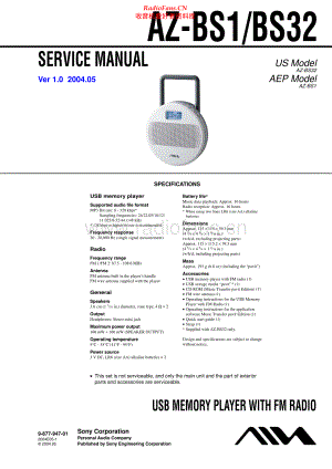 Sony-AZBS1-ump-sm 维修电路原理图.pdf