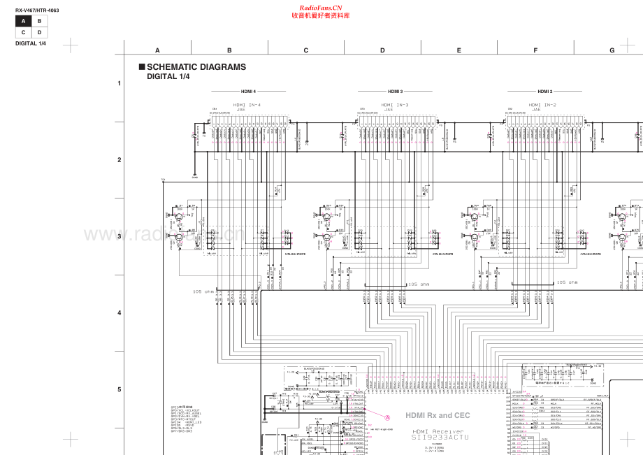 Yamaha-HTR4063-avr-sch 维修电路原理图.pdf_第2页