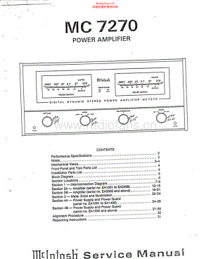 Mcintosh-MC7270-pwr-sm 维修电路原理图.pdf
