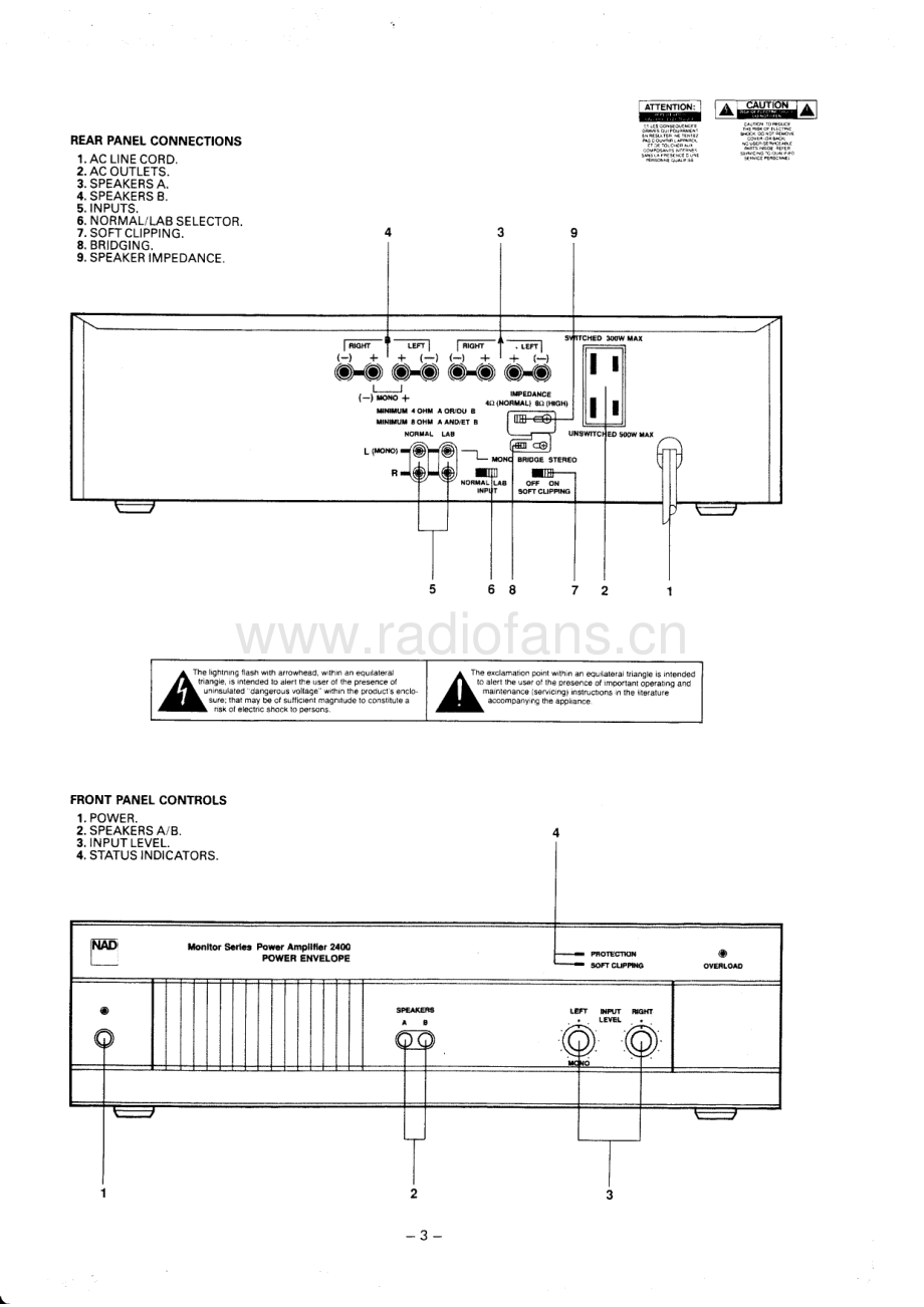 NAD-2400-pwr-sm 维修电路原理图.pdf_第3页