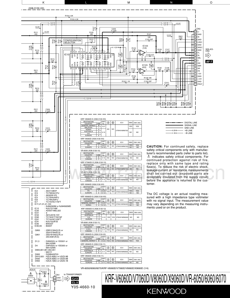 Kenwood-KRFV6060-avr-sch 维修电路原理图.pdf_第3页