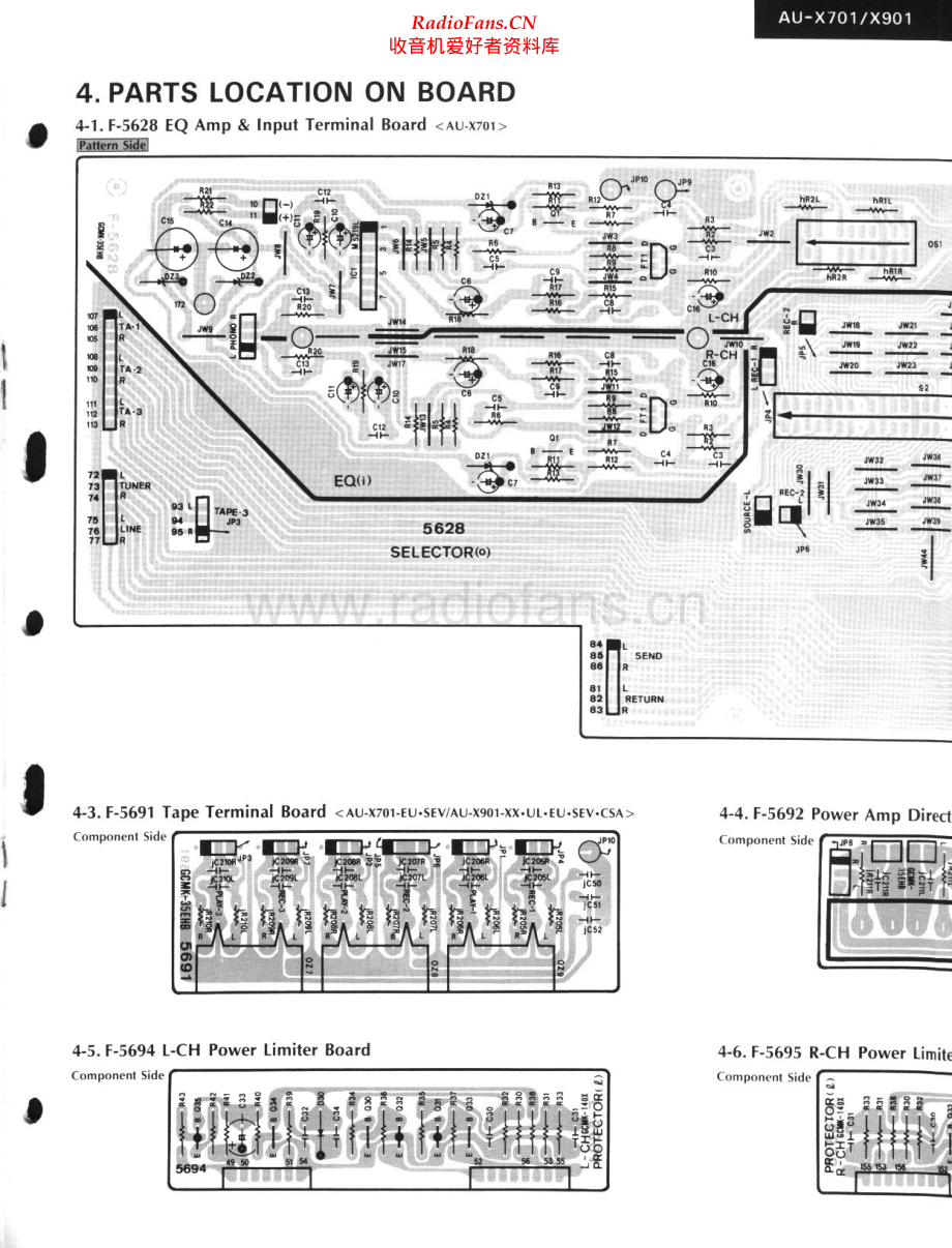 Sansui-AUX701-int-sch 维修电路原理图.pdf_第2页