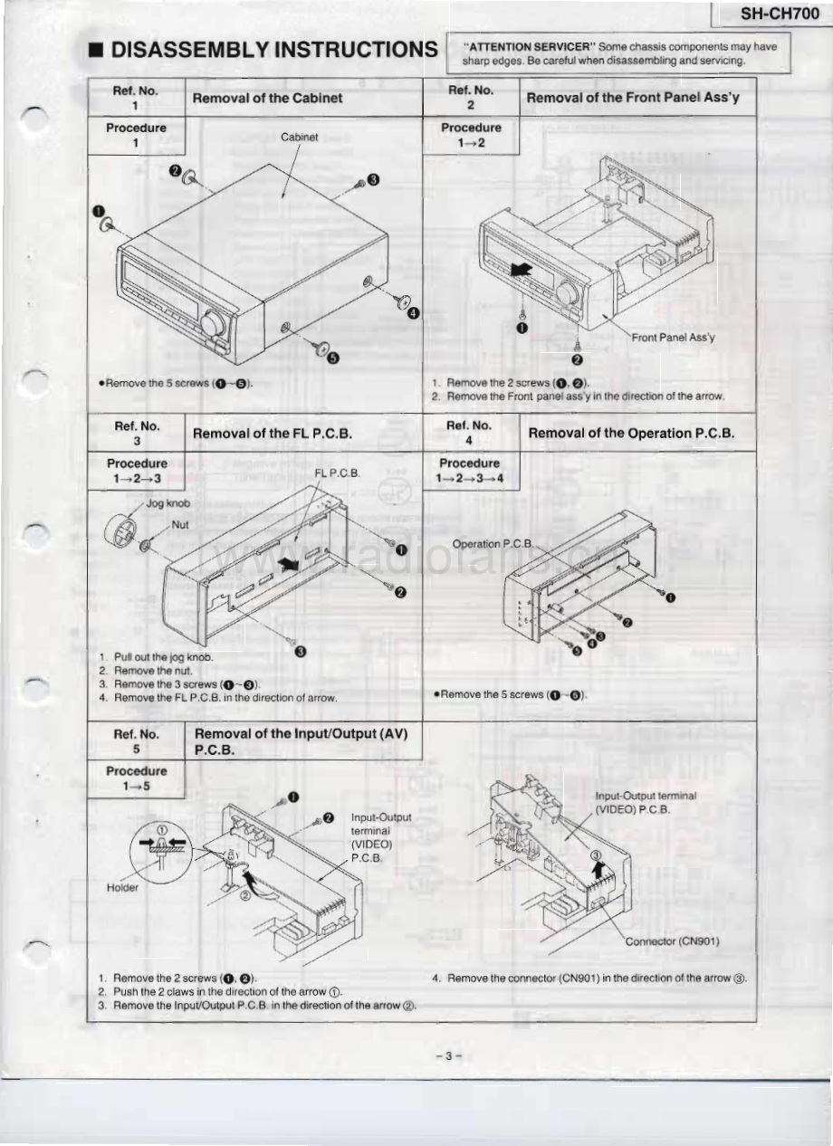 Technics-SHCH700-sp-sm 维修电路原理图.pdf_第3页