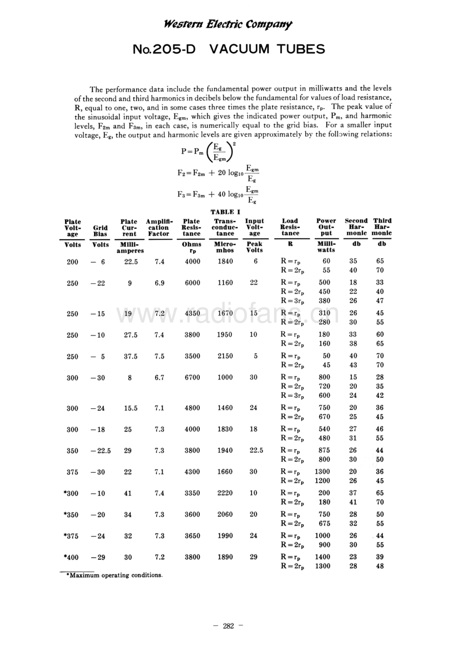 WesternElectric-205D-vt-sm 维修电路原理图.pdf_第3页