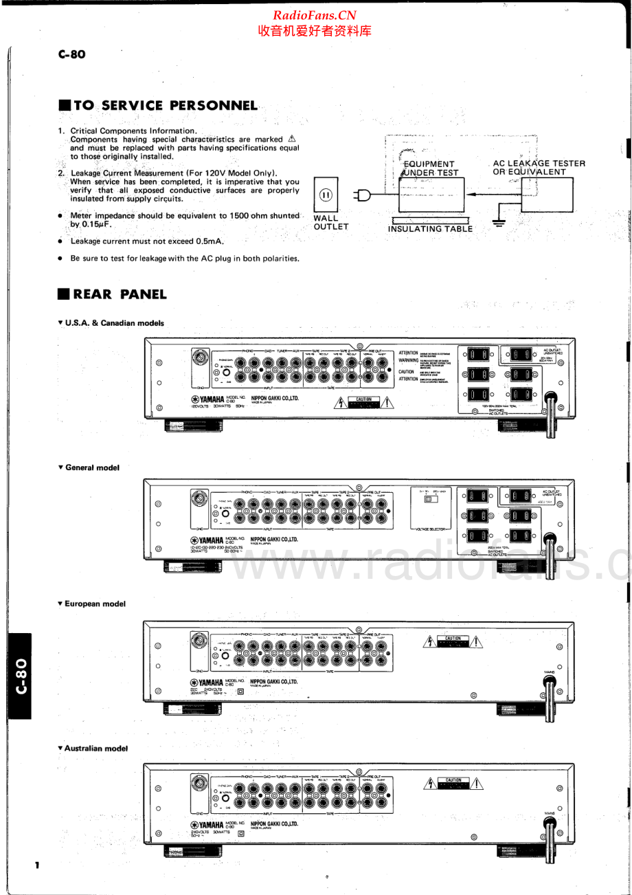 Yamaha-C80-pre-sm(1) 维修电路原理图.pdf_第2页