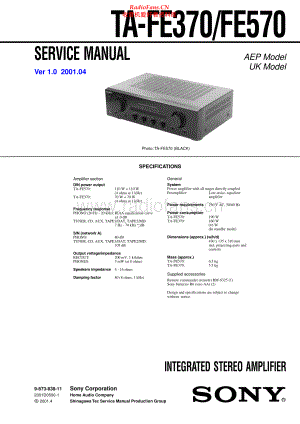 Sony-TAFE370-int-sm 维修电路原理图.pdf