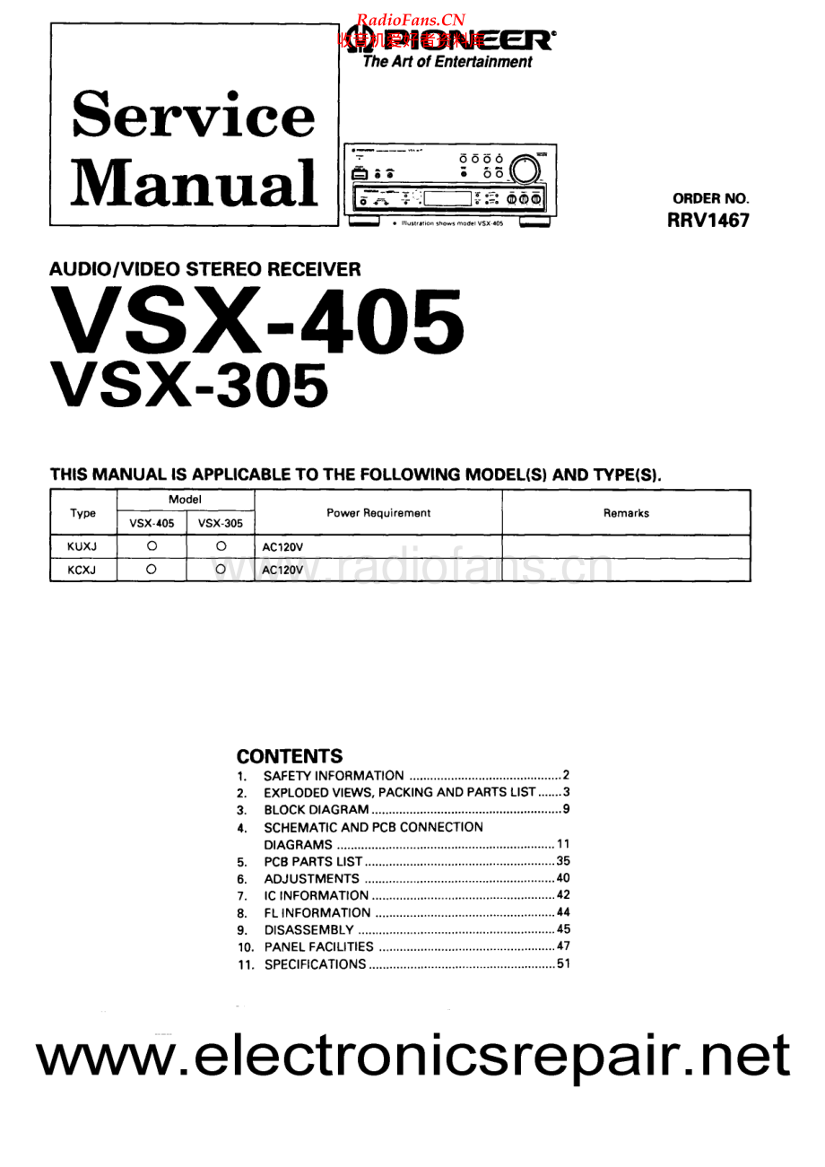 Pioneer-VSX405-avr-sm 维修电路原理图.pdf_第1页