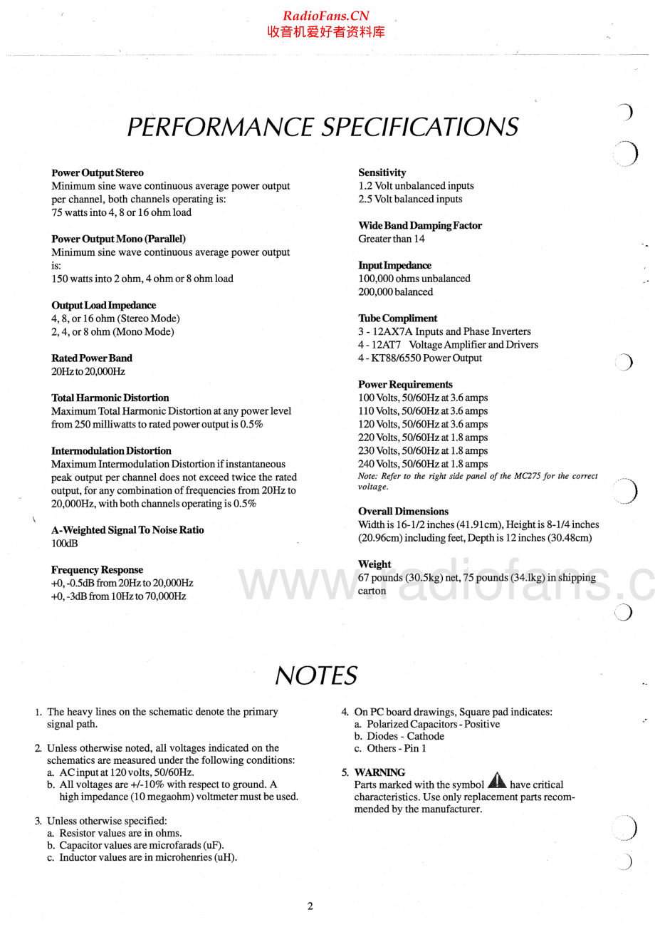 McIntosh-MC275_VN1001-pwr-sm 维修电路原理图.pdf_第2页