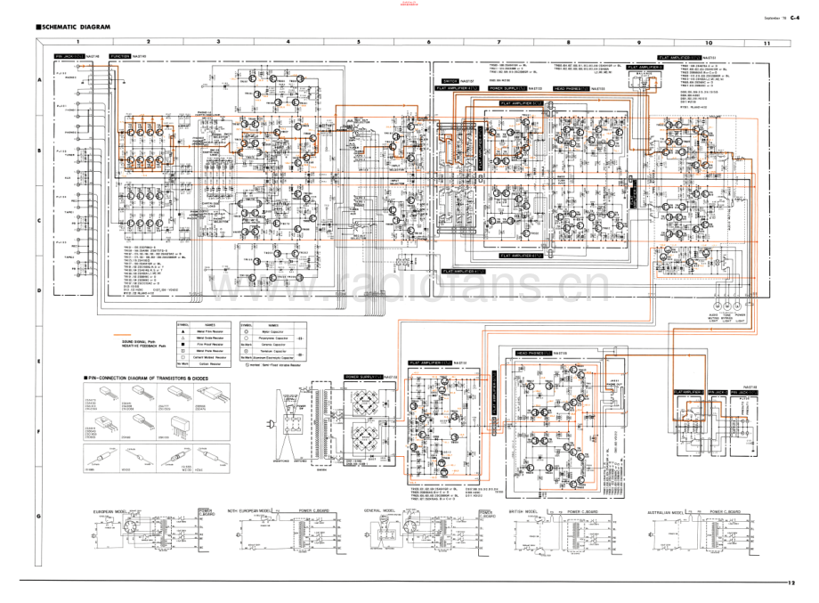 Yamaha-C4-pre-sch(1) 维修电路原理图.pdf_第1页