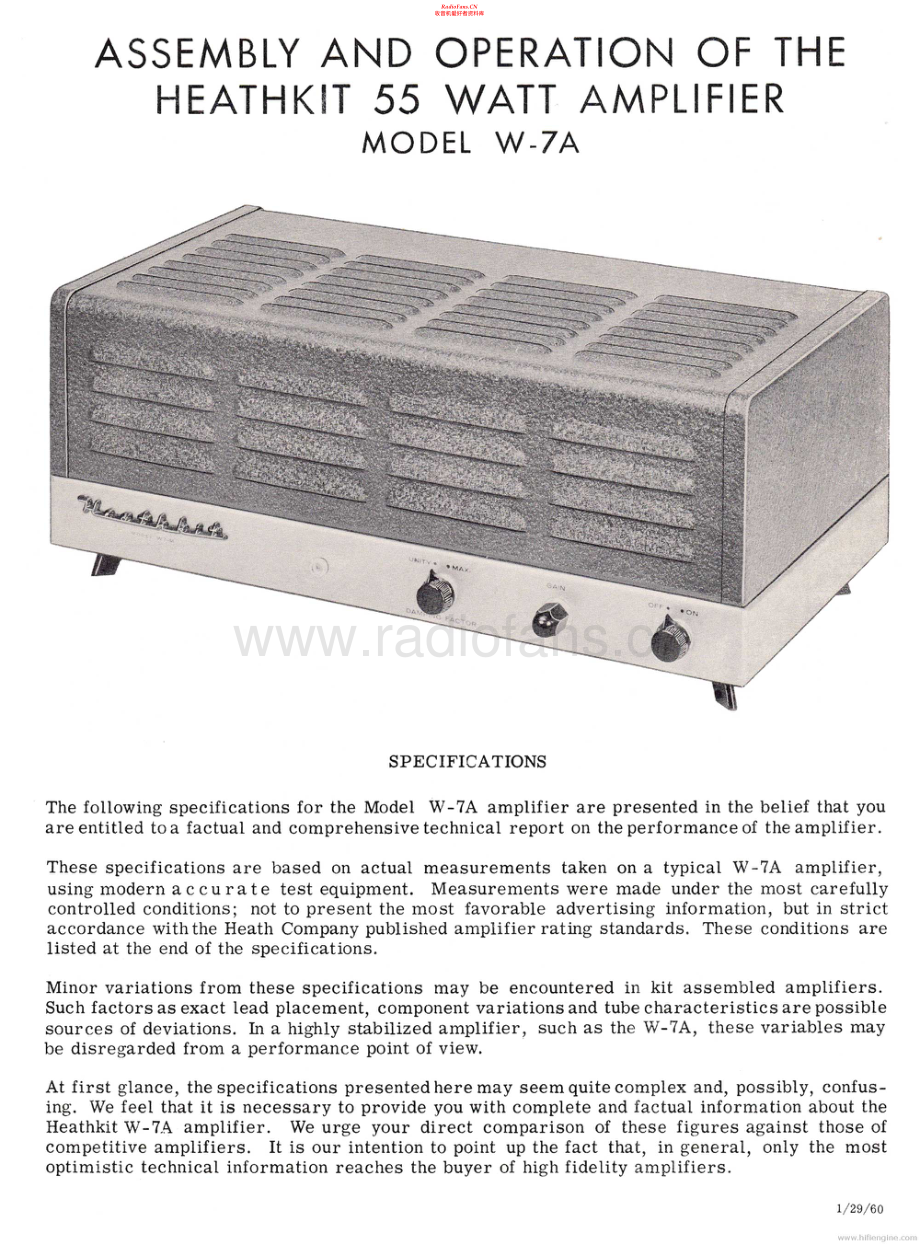 Heathkit-W7A-pwr-sm 维修电路原理图.pdf_第2页