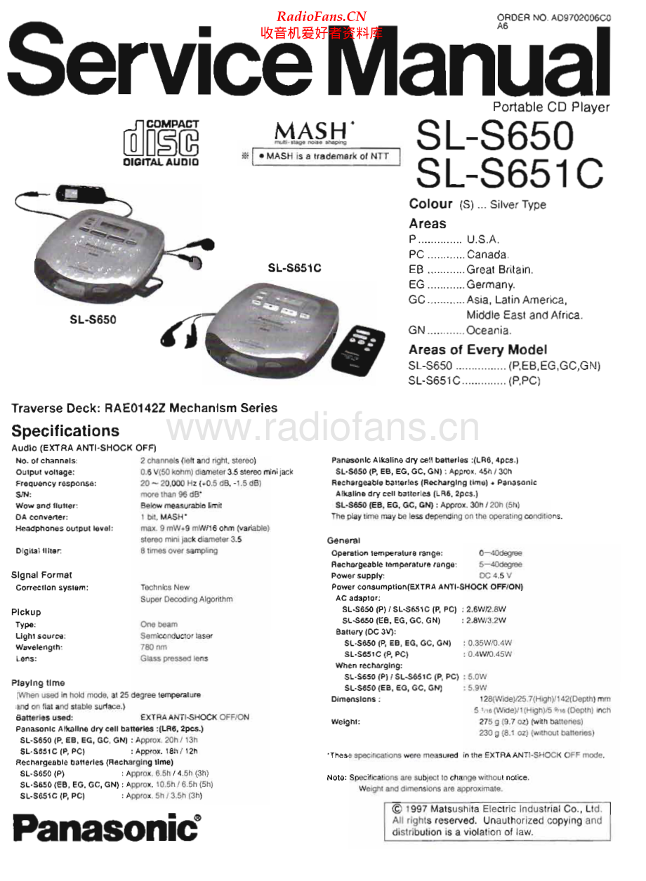 Technics-SLS651C-dm-sm(1) 维修电路原理图.pdf_第1页