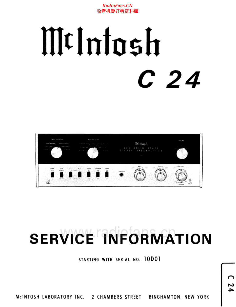 McIntosh-C24-pre-sm 维修电路原理图.pdf_第1页