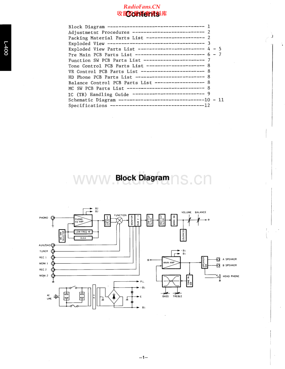 Luxman-L400-int-sm 维修电路原理图.pdf_第2页