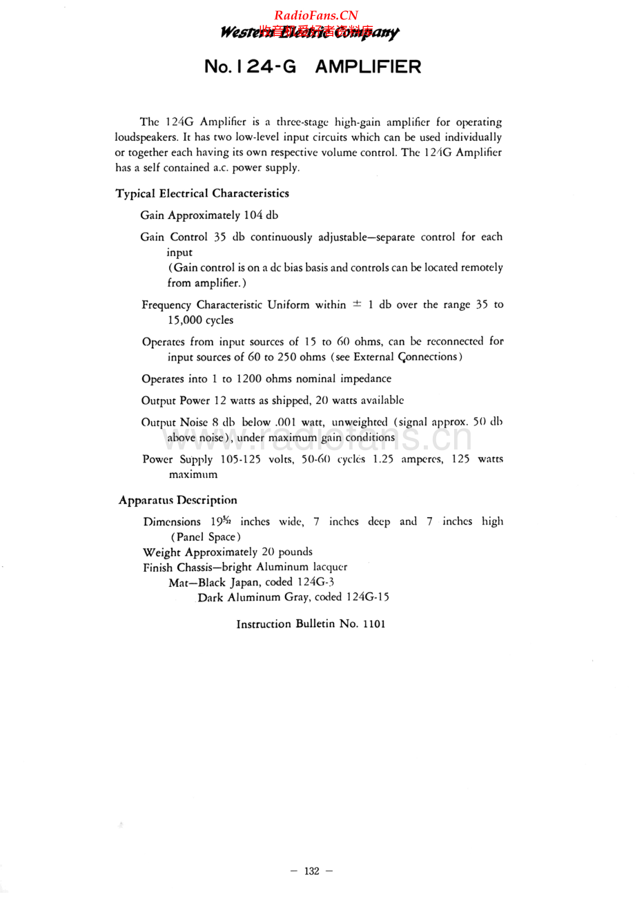 WesternElectric-124G-pwr-sch 维修电路原理图.pdf_第2页