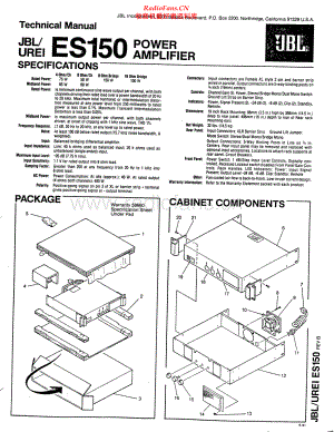 JBL-ES150-pwr-tm 维修电路原理图.pdf