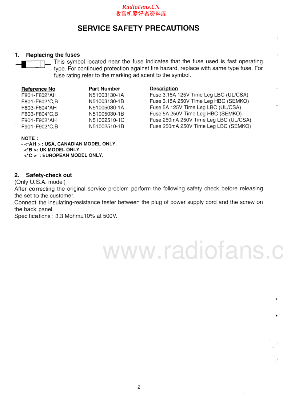 NAD-314-int-sm 维修电路原理图.pdf_第2页