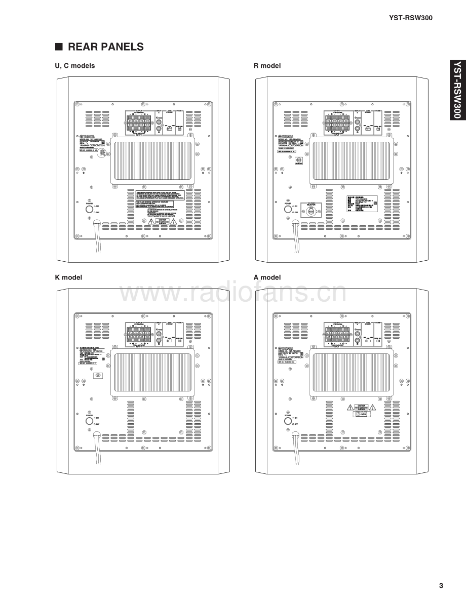 Yamaha-YSTRSW300-sub-sm(1) 维修电路原理图.pdf_第3页