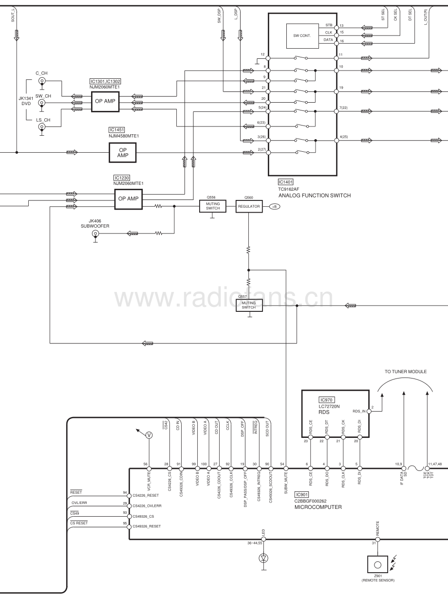 Technics-SADX850-avr-sch 维修电路原理图.pdf_第3页