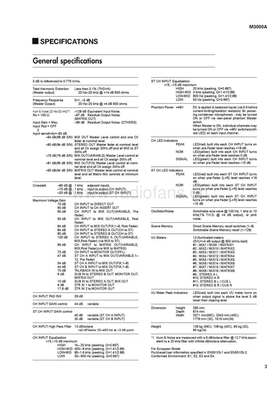 Yamaha-M3000A-mix-sm 维修电路原理图.pdf_第3页