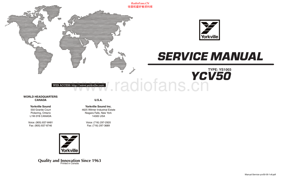 Yorkville-YCV50-pwr-sm 维修电路原理图.pdf_第1页