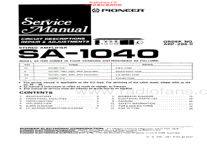 Pioneer-SA1040-int-sm 维修电路原理图.pdf