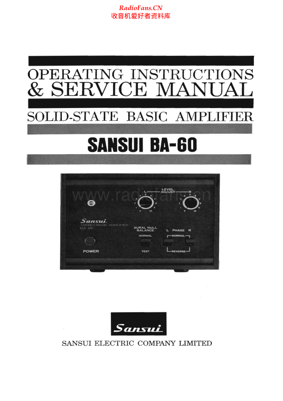 Sansui-BA60-pwr-sm 维修电路原理图.pdf_第1页