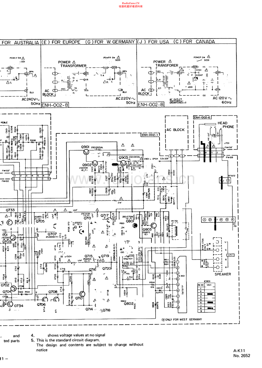 JVC-AK11-int-sch 维修电路原理图.pdf_第1页