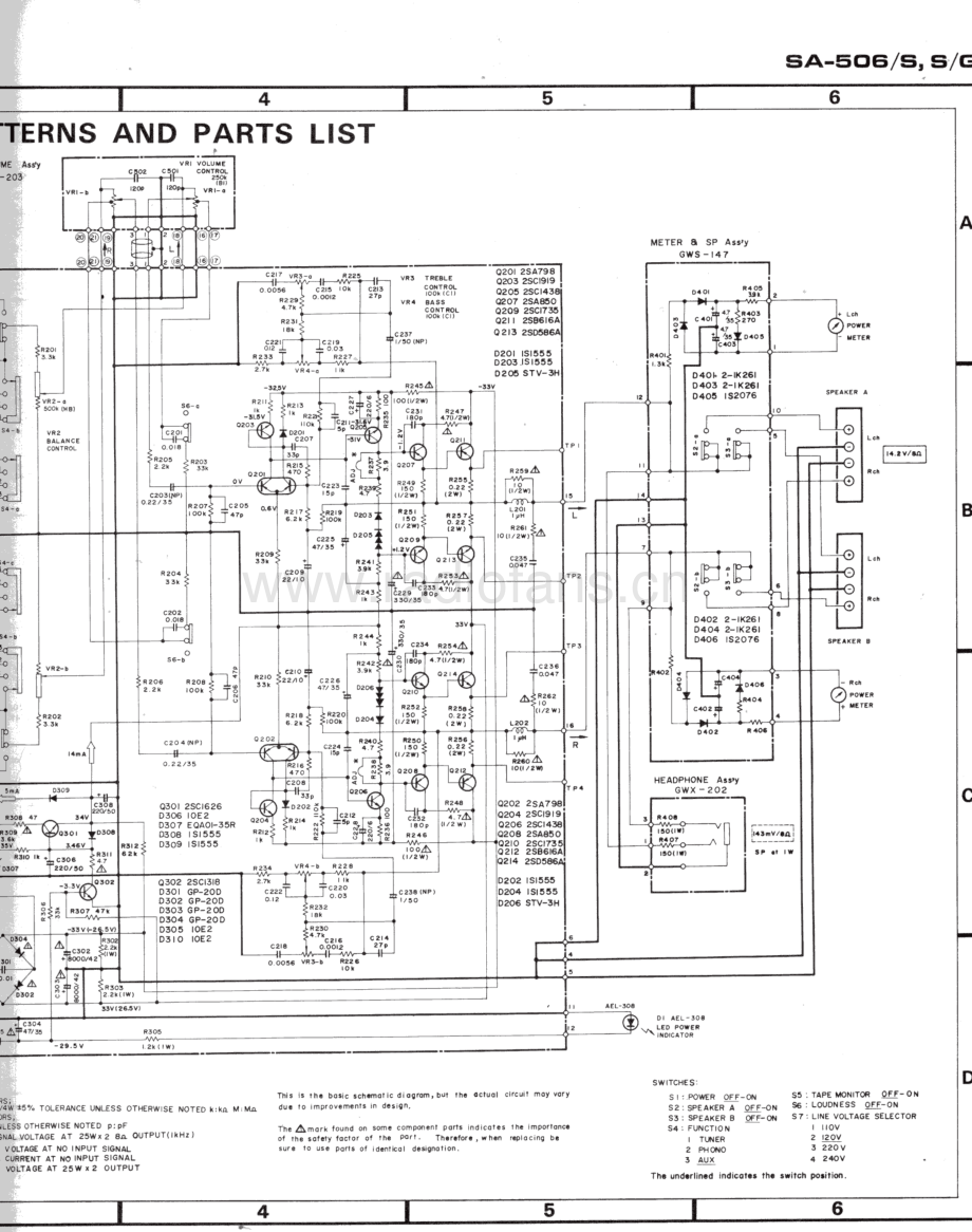 Pioneer-SA506-int-sm 维修电路原理图.pdf_第3页