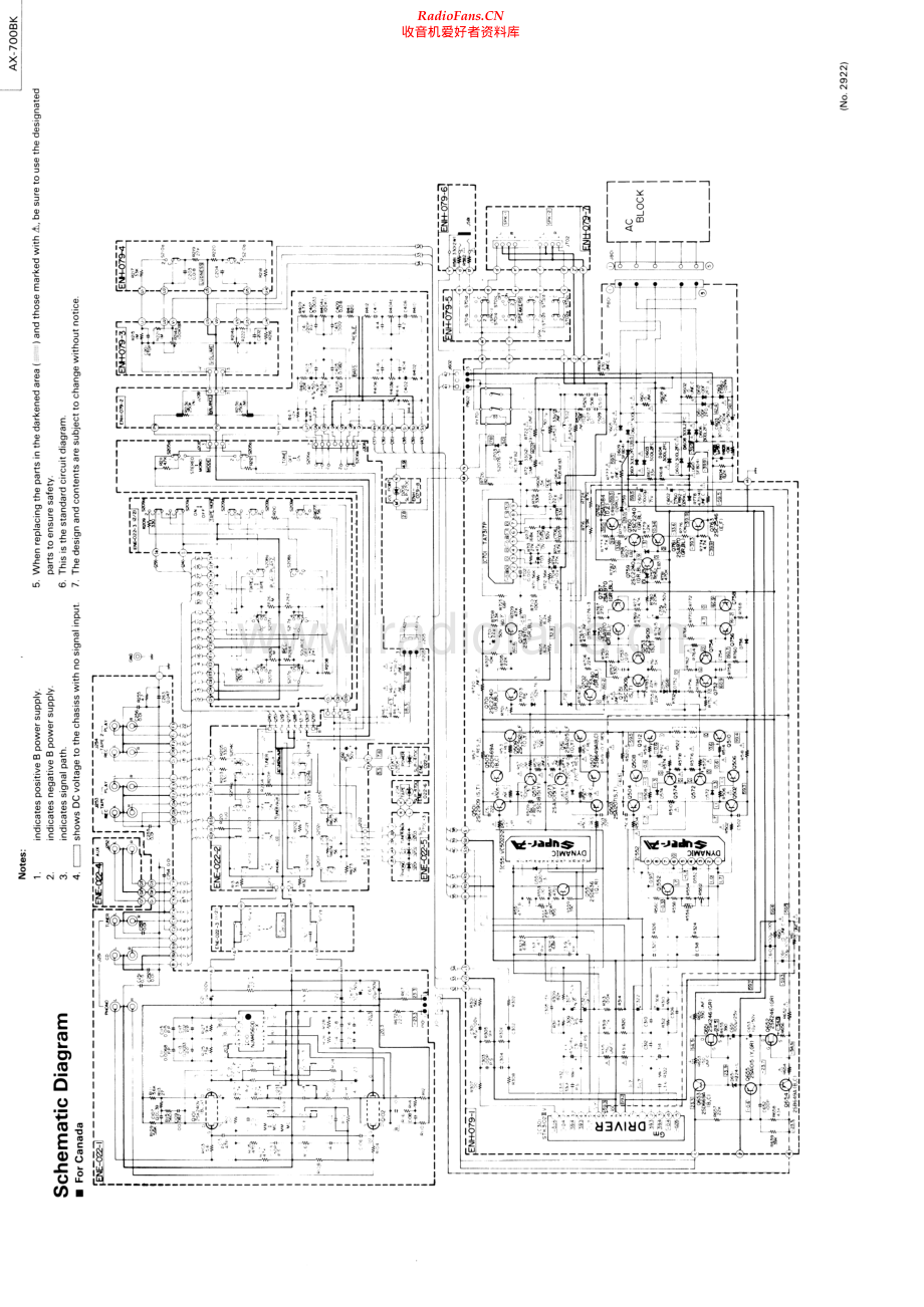 JVC-AX700BK-int-sch 维修电路原理图.pdf_第1页