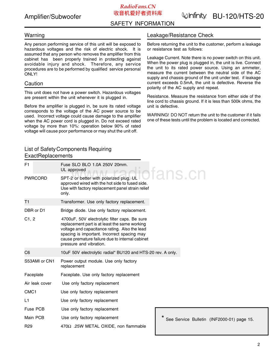 Infinity-HTS20revD-sub-sm 维修电路原理图.pdf_第2页