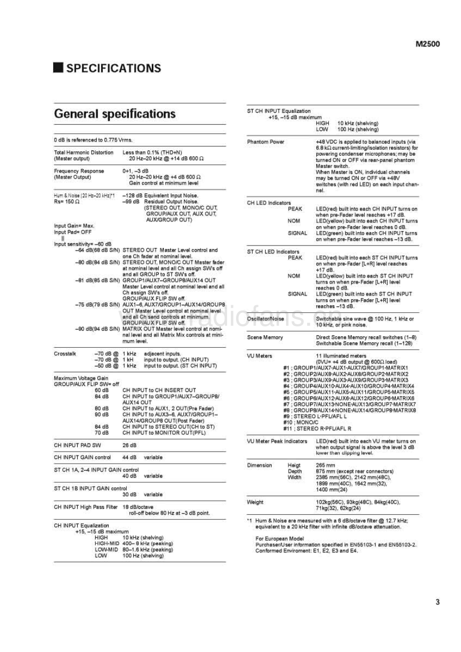 Yamaha-M2500-mix-sm 维修电路原理图.pdf_第3页