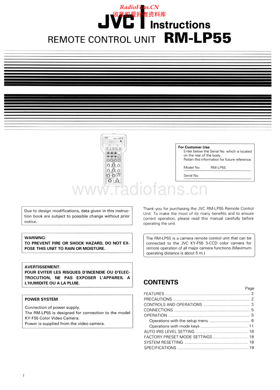 JVC-RMLP55-rcu-sm 维修电路原理图.pdf_第2页