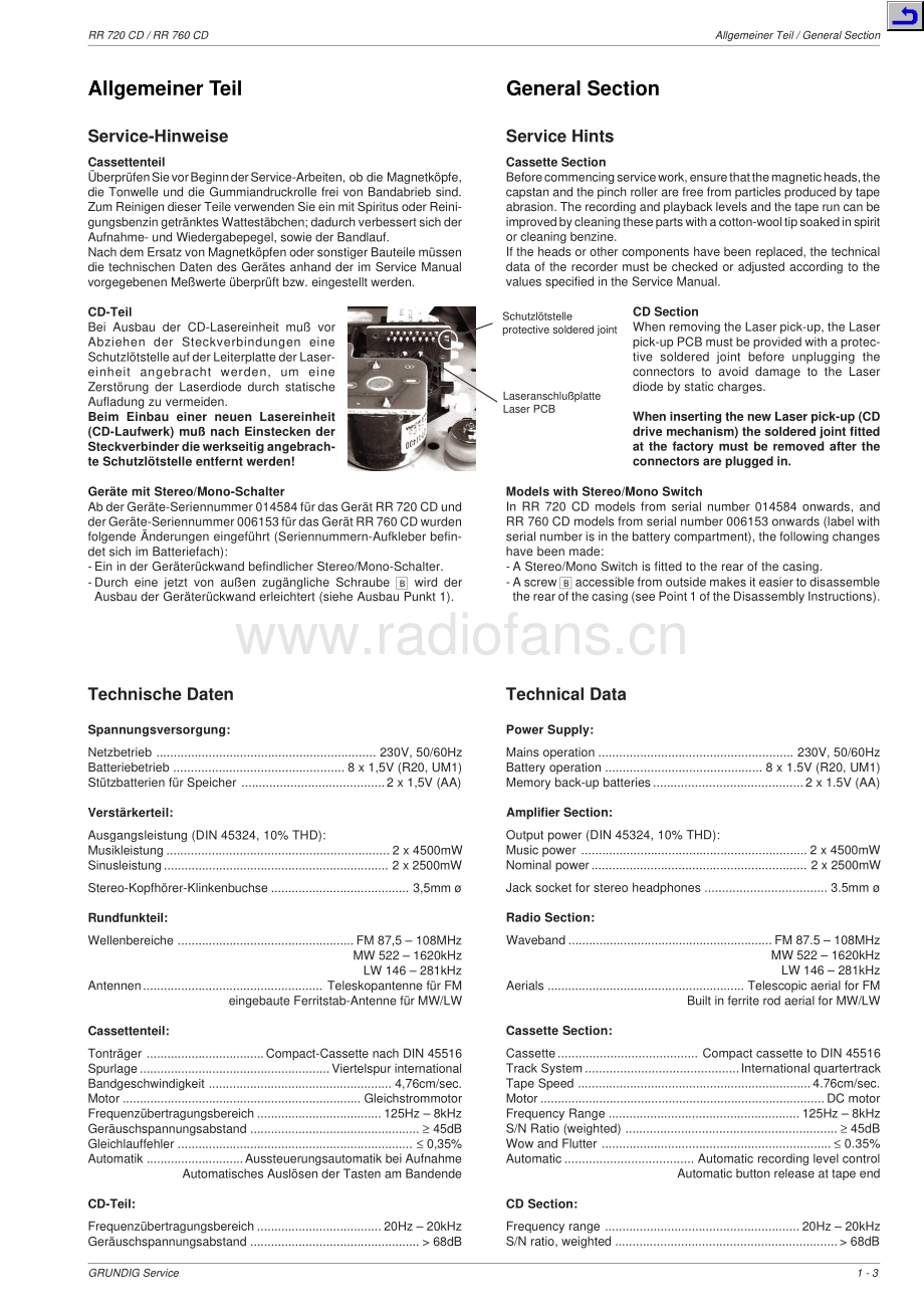 Grundig-RR720CD-tr-sm维修电路原理图.pdf_第3页