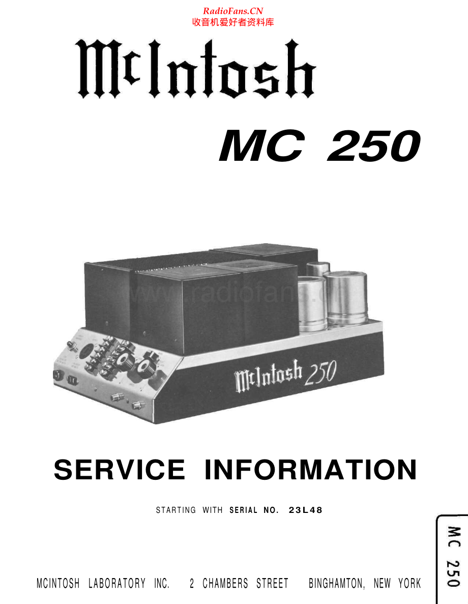 McIntosh-MC250-pwr-sm 维修电路原理图.pdf_第1页