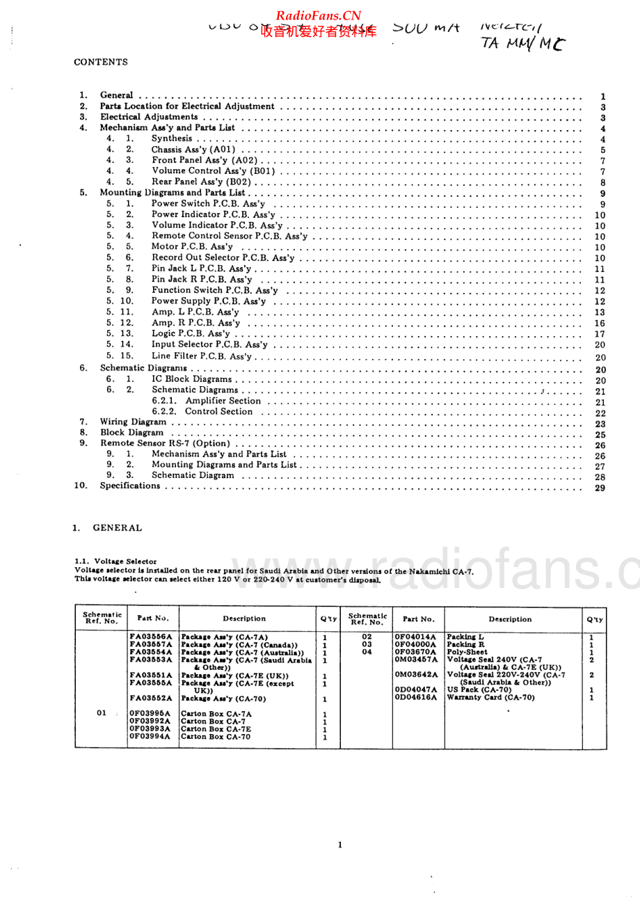 Nakamichi-CA7A-pre-sm 维修电路原理图.pdf_第2页