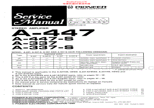 Pioneer-A447S-int-sm 维修电路原理图.pdf