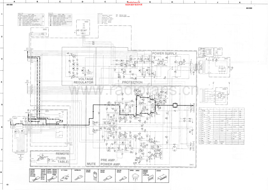 Yamaha-AX550-int-sm(1) 维修电路原理图.pdf_第2页