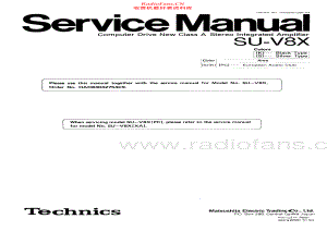 Technics-SUV8X-int-sm(1) 维修电路原理图.pdf
